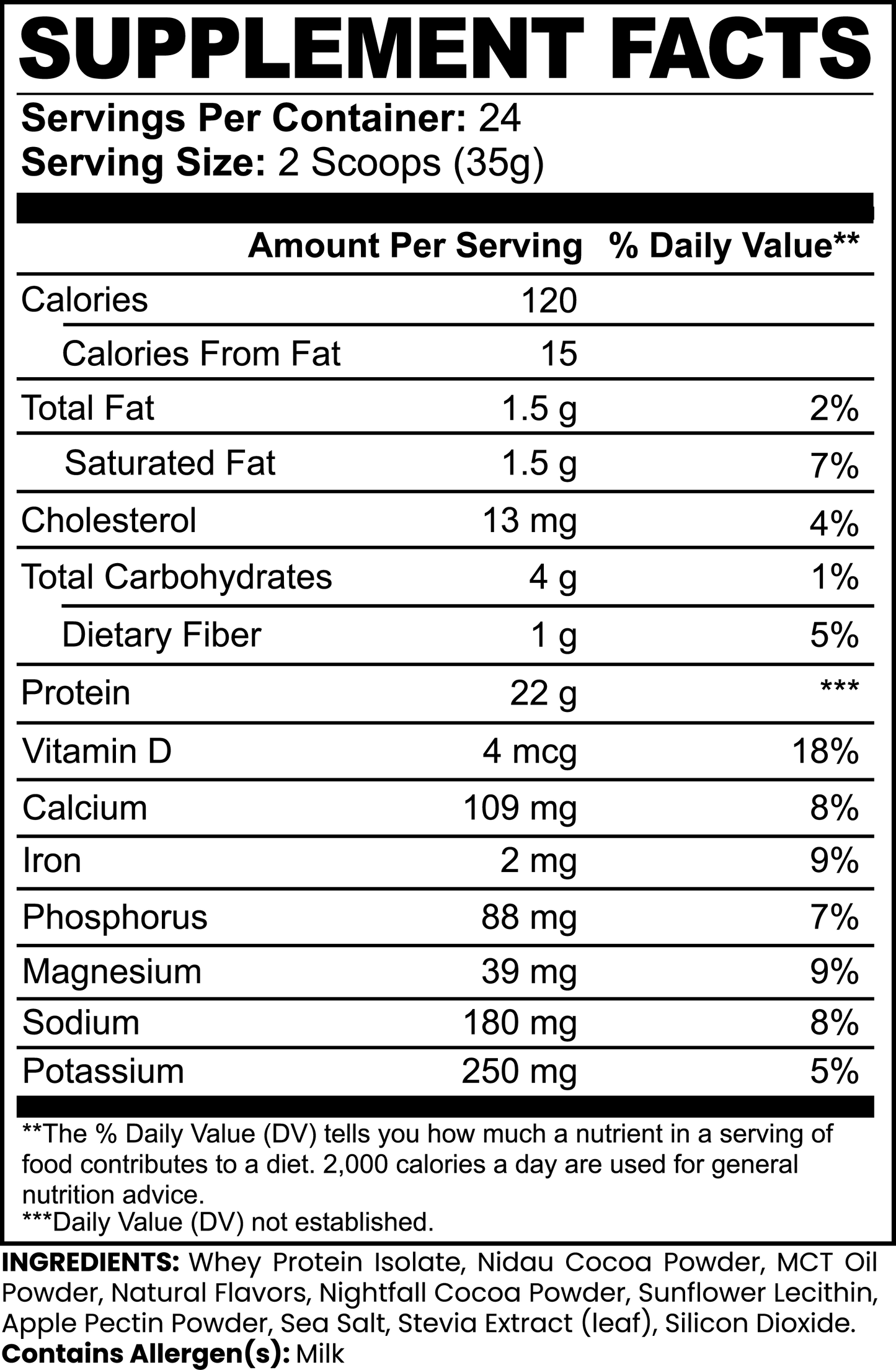 WHEY ISOLATE PROTEIN