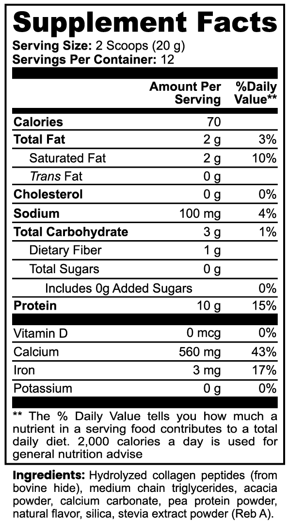 MOO MOO CREAMY CREAM - Collagen Protein Creamer