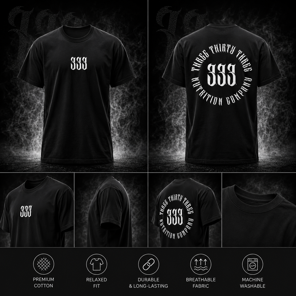 333 LOGO TEE