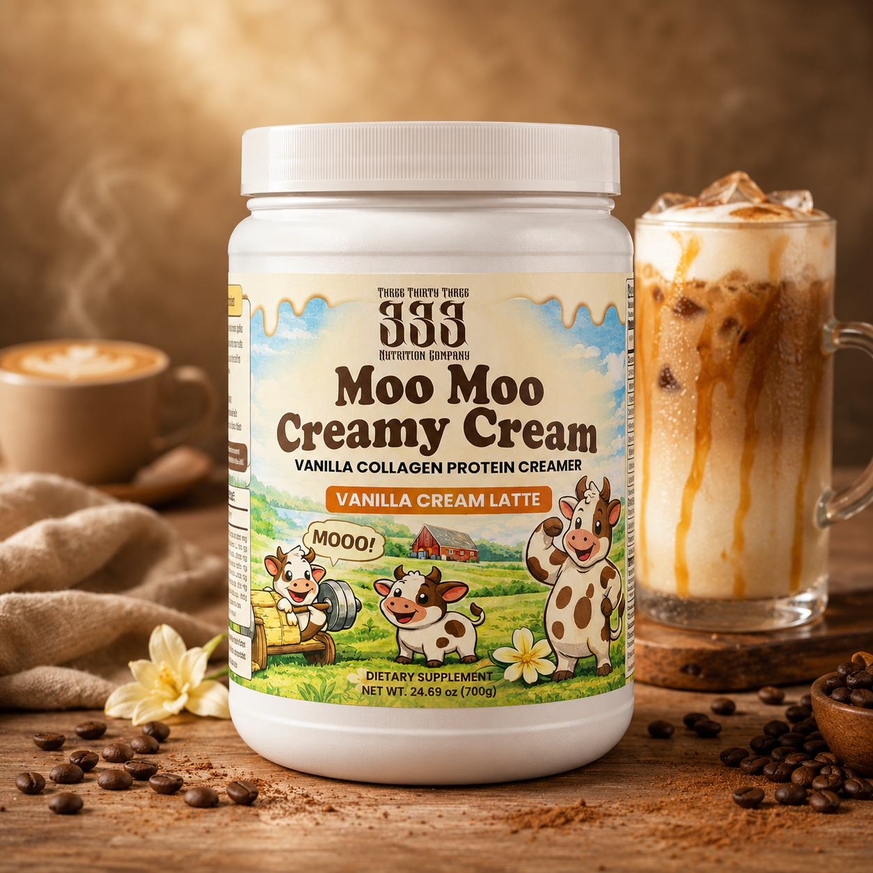 MOO MOO CREAMY CREAM - Collagen Protein Creamer