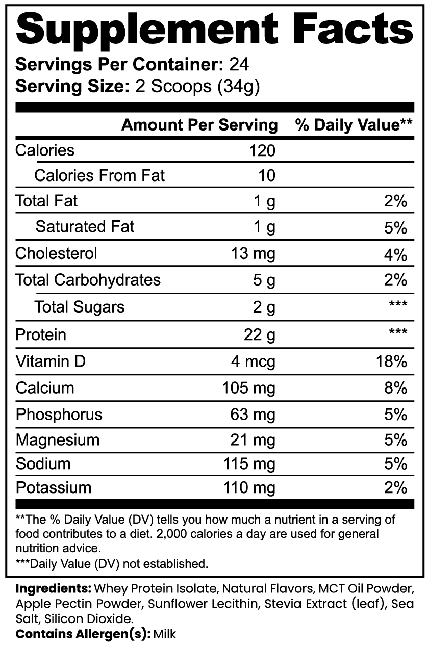 WHEY ISOLATE PROTEIN