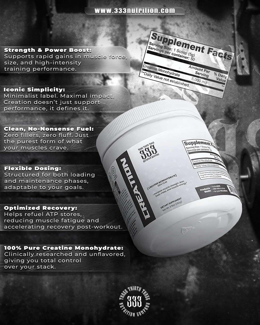 CREATION - Creatine Monohydrate